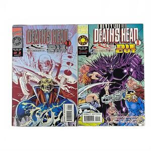 Comic / Death's Head II & The Origin of Die Cut Double Pack / 1993 / Marvel